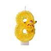 Creative Pokémon DIY Cake Decoration Digital Birthday Candles for First Birthday Celebration