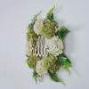 Holiday Hello Simulation Garland Door Decoration Hydrangea Rattan Ring Window Decoration Wall Hanging