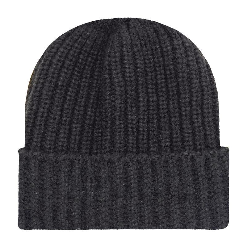Striped Knitted Womens Beanie Thickened Warm Coldresistant Snowfield Winter