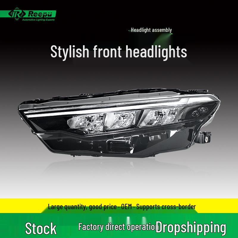 Original Front Headlight Assembly for Honda Civic/Integra (22-26 Models) Black Base Headlight Assembly L (Driver Side)