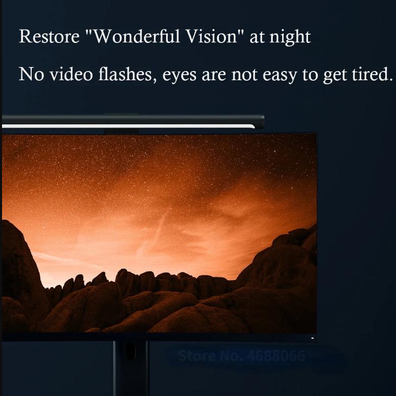 Xiaomi Hanging Light Bar Stepless Dimming Eye-Care LED Desk Lamp 1S Computer PC Monitor Screen LED Reading USB Powered Lamp