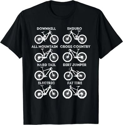 MTB Mountain Bike Biking Enthusiast Biker Bicycling Clothing Gift Unisex T-Shirt