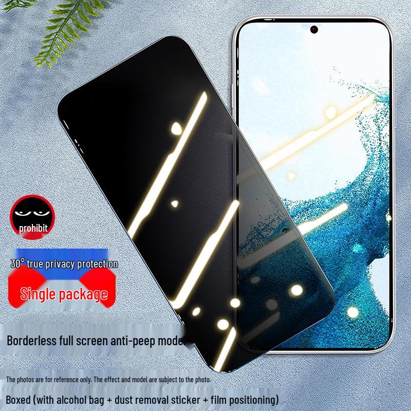Samsung S24 Tempered Film, S23 Full Screen Cover, S22 Plus Anti-Peep Film, S21 Quick Unlock, S22 Protective Film.