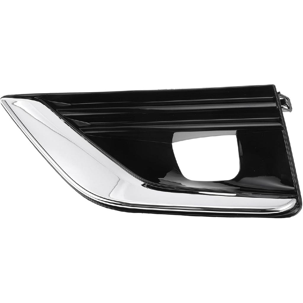 No.622576HH0A Fog Light Grill for Infiniti Q50 2018-2020 Black,Silver Tone Front Left Front Lower Bumper Fog Light Cover Inserts ABS 1 Pc