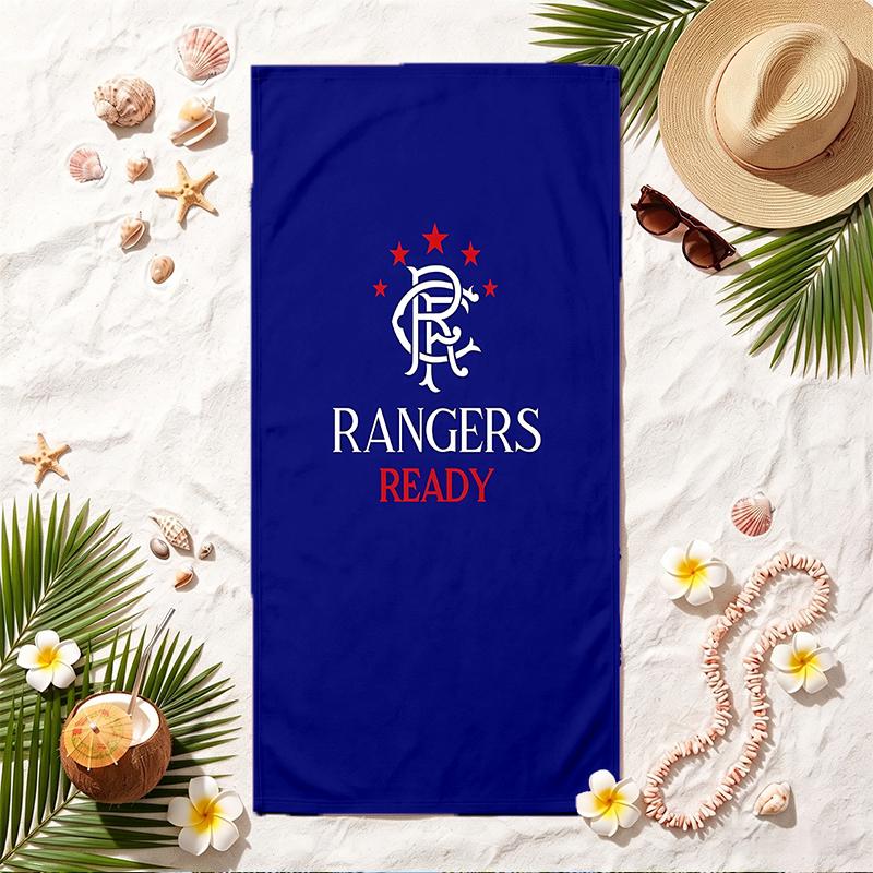 rangers fc Soft Beach Towel Stylish Beach Pool Towel for Summer Seaside Vacation Travel