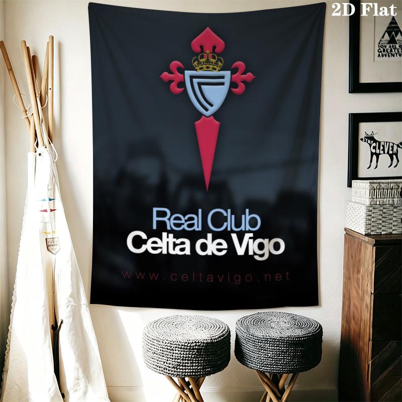 Celta de Vigo Wall Tapestry Aesthetic Wall Hanging Printed Fabric Blanket Decorative Tapestries for Bedroom Living Room Home Decor