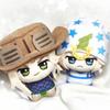 Anime JOJO Steel Ball Run Cosplay Johnny Joestar Gyro Zeppeli Puppe Plüschtier Baumwollpuppen Zimmerdekoration Weihnachtsdekoration