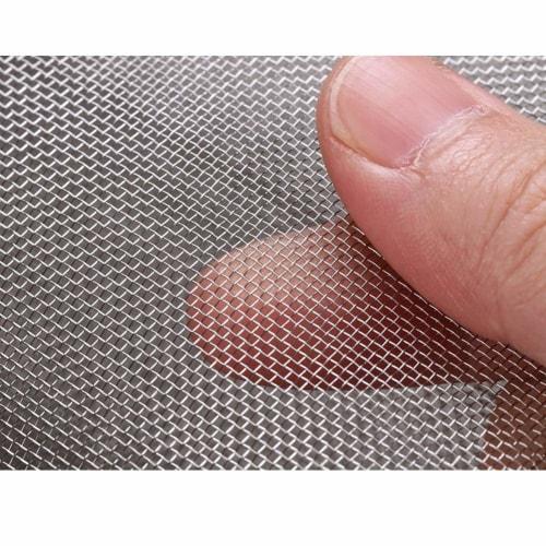 Bilaida Industrial Wire Mesh (30 Mesh), 1000mm Wide X 1000mm Roll, Stainless Steel Plain Weave Mesh, Filtration Net, High Temperature Resistant, Roden
