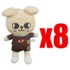 20cm Skzoo Plush Toys Stray Kids Cartoon Stuffed Animal Wolf Chan Plushies Doll Cute Companion Adults Fans Gift for Cuddly Fluffy Huggable Kawaii