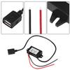 1pc DC-DC Buck Adapter 12V/24V To USB 5V 3A Converter Regulator Cable Wires