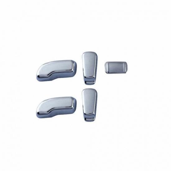For Nissan Altima/Teana - Chrome Seat Adjust Handle Button Cover Trim 5X