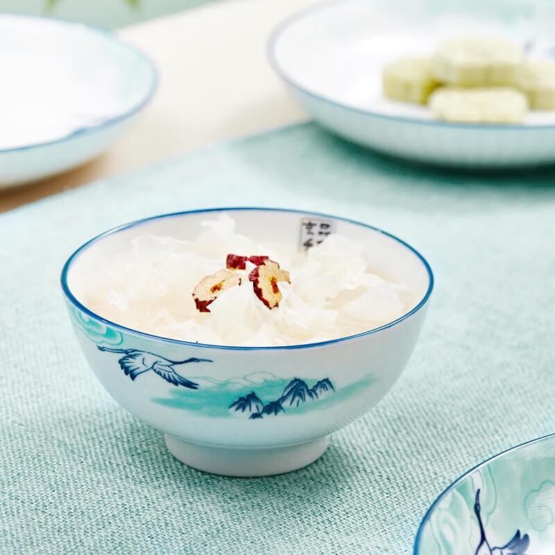 Hexiang Yuntian 22-Piece Chinese Ceramic Dinnerware Set