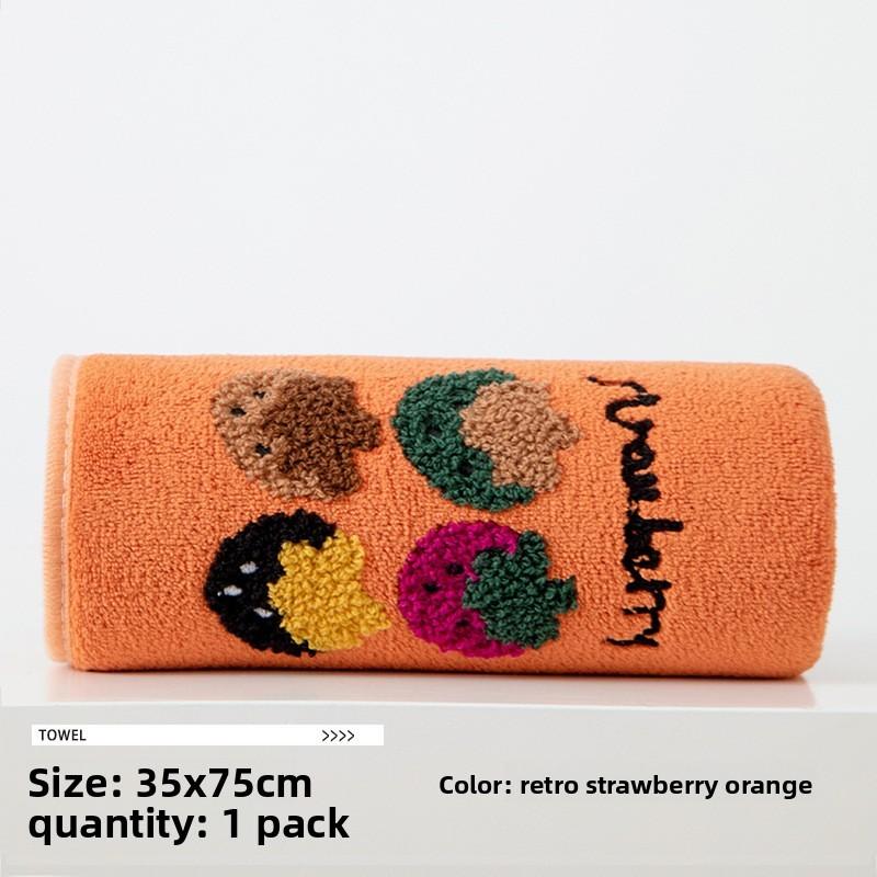Coral Fleece Face Towel Soft Absorbent Quick Dry For Travel Beach Use