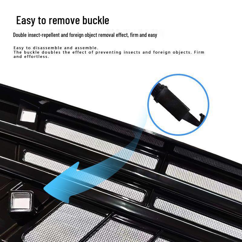 Buckle-Type Front Grille Insect & Dust Net for Leapmotor B10