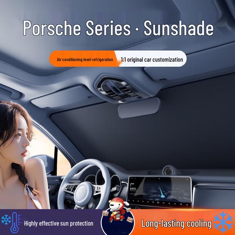 Car Windshield Sunshade: Protects & Moisturizes Interior, Shields Dashboard, Ensures Privacy. Ideal for Summer Use.