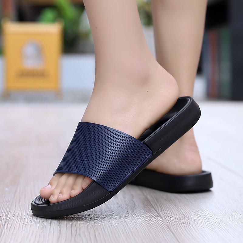 Summer Plus Size Flip Flops for Men: Trendy Casual Beach & Home Wear (Sizes 45-47)