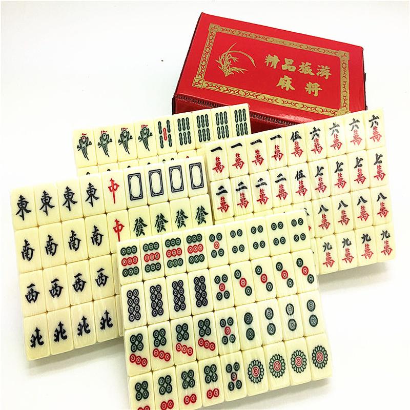 Hot Travel Mahjong Entertainment Products Portable Mini Mahjong