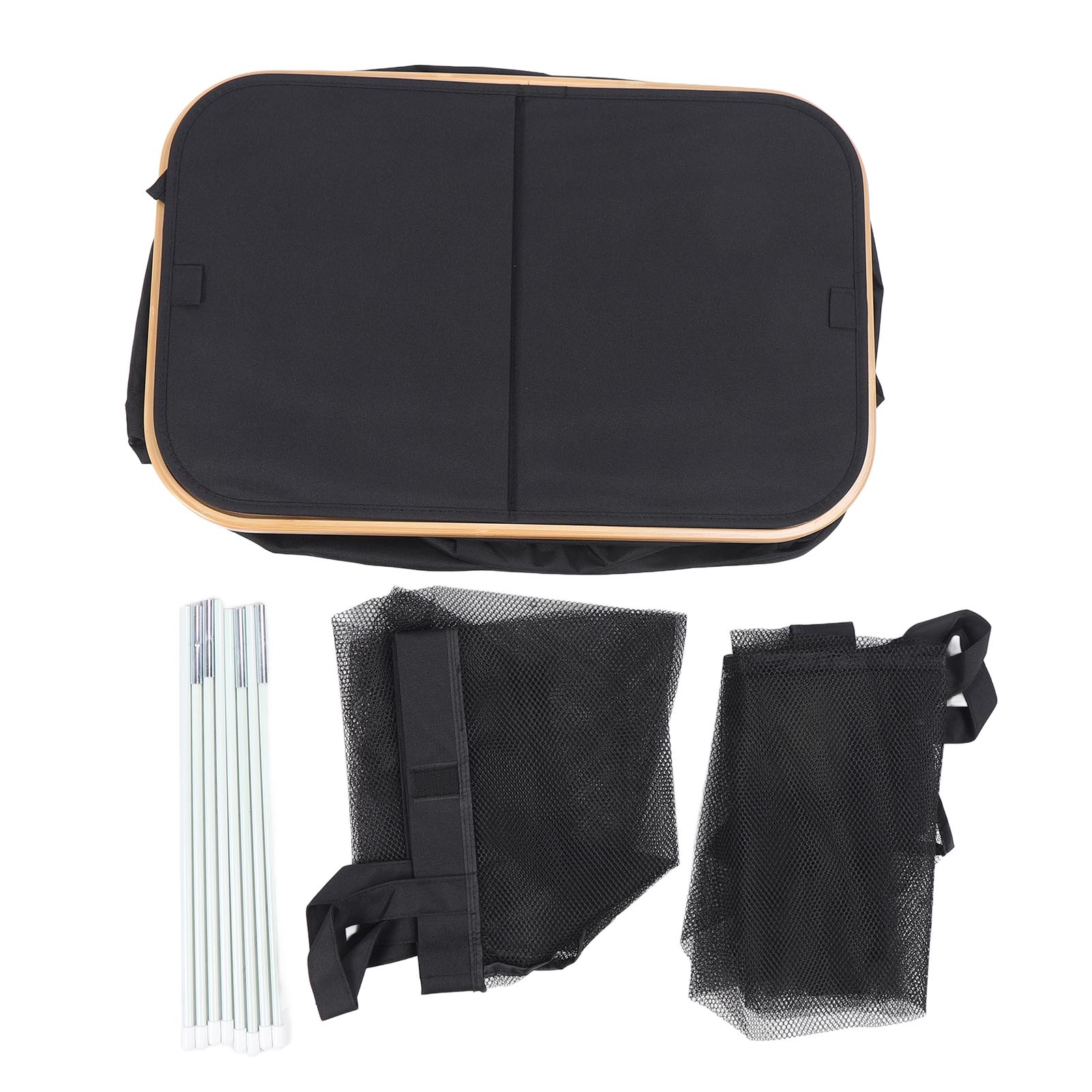 Laundry Hamper with Lid and Removable Laundry Bags Large Capacity Dirty Clothes Basket for Bedroom L Black 5545₽