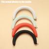 Comfort Enhancing Silicone Headband Cover Protector for Headphone Headband Ideal for Music Enthusiasts and Active Users