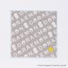 Towel Museum Mirai Doraemon Logo Towel 25 X Handkerchief, Gray, Approx. 25cm, 21-2570100
