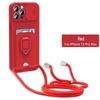 Suitable for Infinix Note 40 Pro, HOT 50, POVA 6 - Push-Window Card Slot Phone Case with Lanyard Holder.