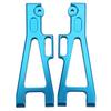 2pcs RC Suspension Arm Aluminum Alloy DIY Upgrade Front and Rear Lower Swing Arm for JLB 1 10 TruckBlue