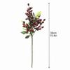 Simulated Olive Branch Artificial Olive Branches Faux Olive Leaves Picks Plant Stems for Home Garden Wedding Decor