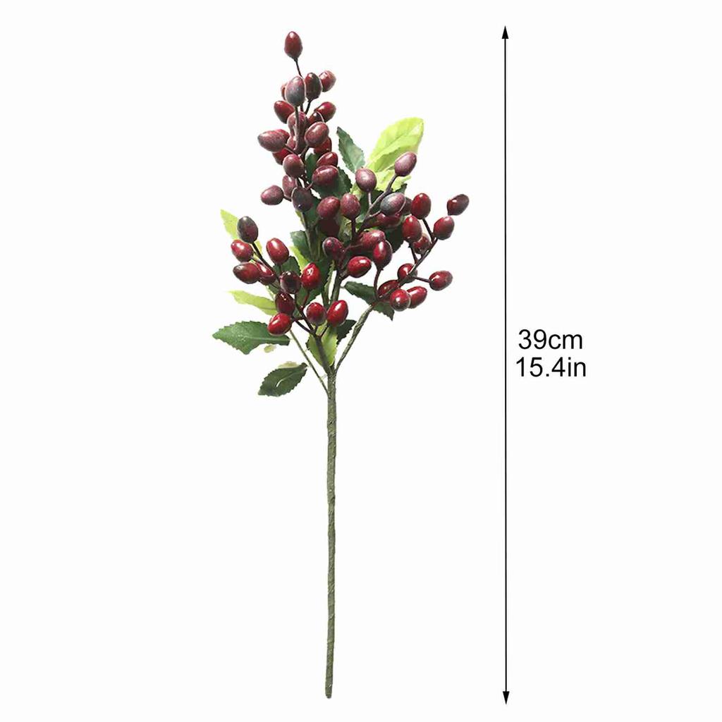 Simulated Olive Branch Artificial Olive Branches Faux Olive Leaves Picks Plant Stems for Home Garden Wedding Decor