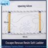 Emergency Fire Rescue Folding Rope Ladder