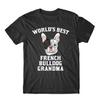 World's Best French Bulldog Grandma Dog Graphic T-Shirt