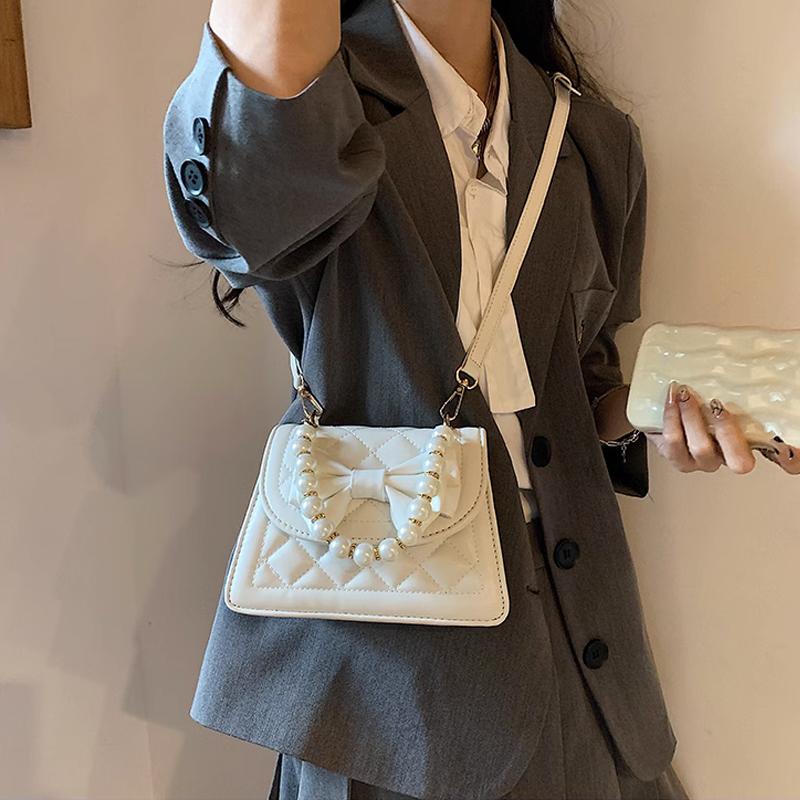 New MARKANGARO PU Diamond Pattern Handbag, Crossbody Bag Regular Women's MK-DWBA1215
