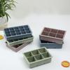 Ice Cube Trays Premium Silicone Ice Cube Moulds with Lid Flexible BPA-Free for Chilled Drinks Whiskey Cocktails Reusable