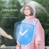 Kids' Stormproof Raincoat with Backpack Space - One-Piece Full-Body Poncho for Primary School Students