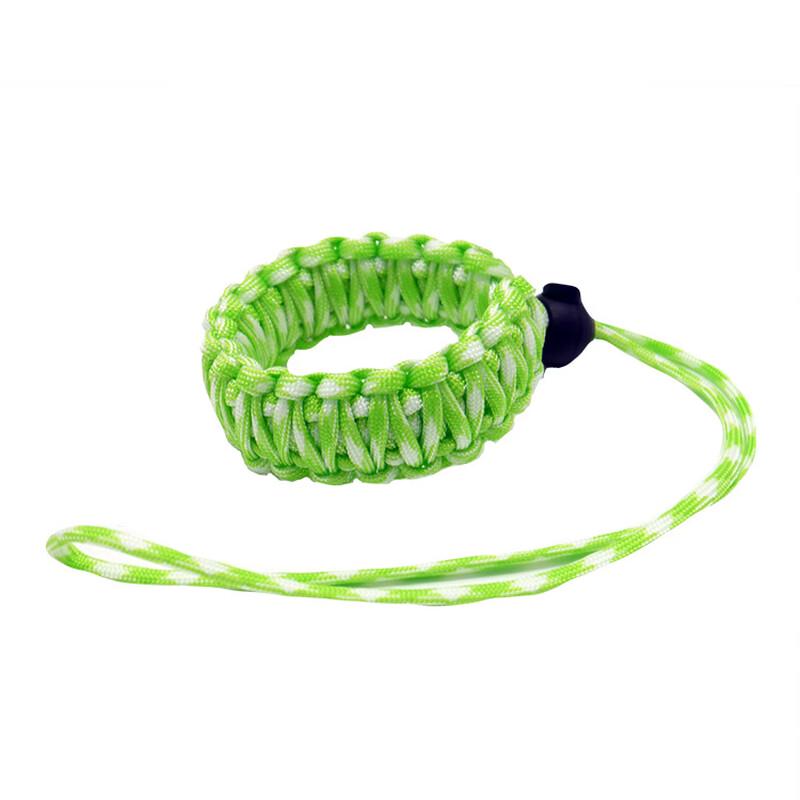 Outdoor Paracord Survival Bracelet & Camera Wrist Strap (2-Pack)