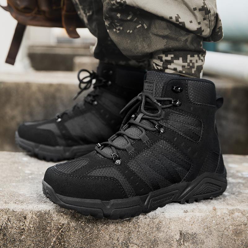 Manufacturer Large Size Desert Boots Low Top Field Camping Tactical Boots Combat Training Boots Mountaineering Boots Men