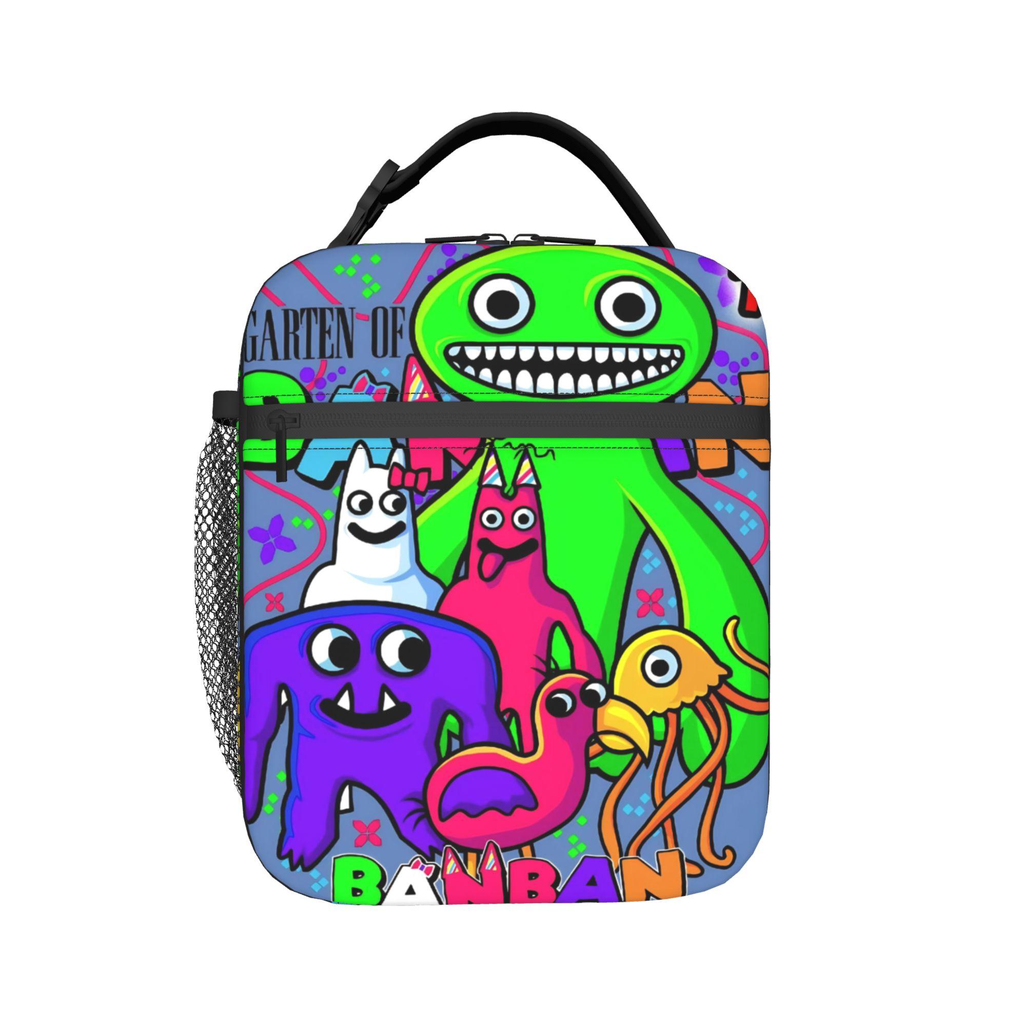 Garten of Banban Funny Games Thermal Insulated Lunch Bag for Office Portable Food Bag Men Women Cooler Thermal Lunch Boxes One Size