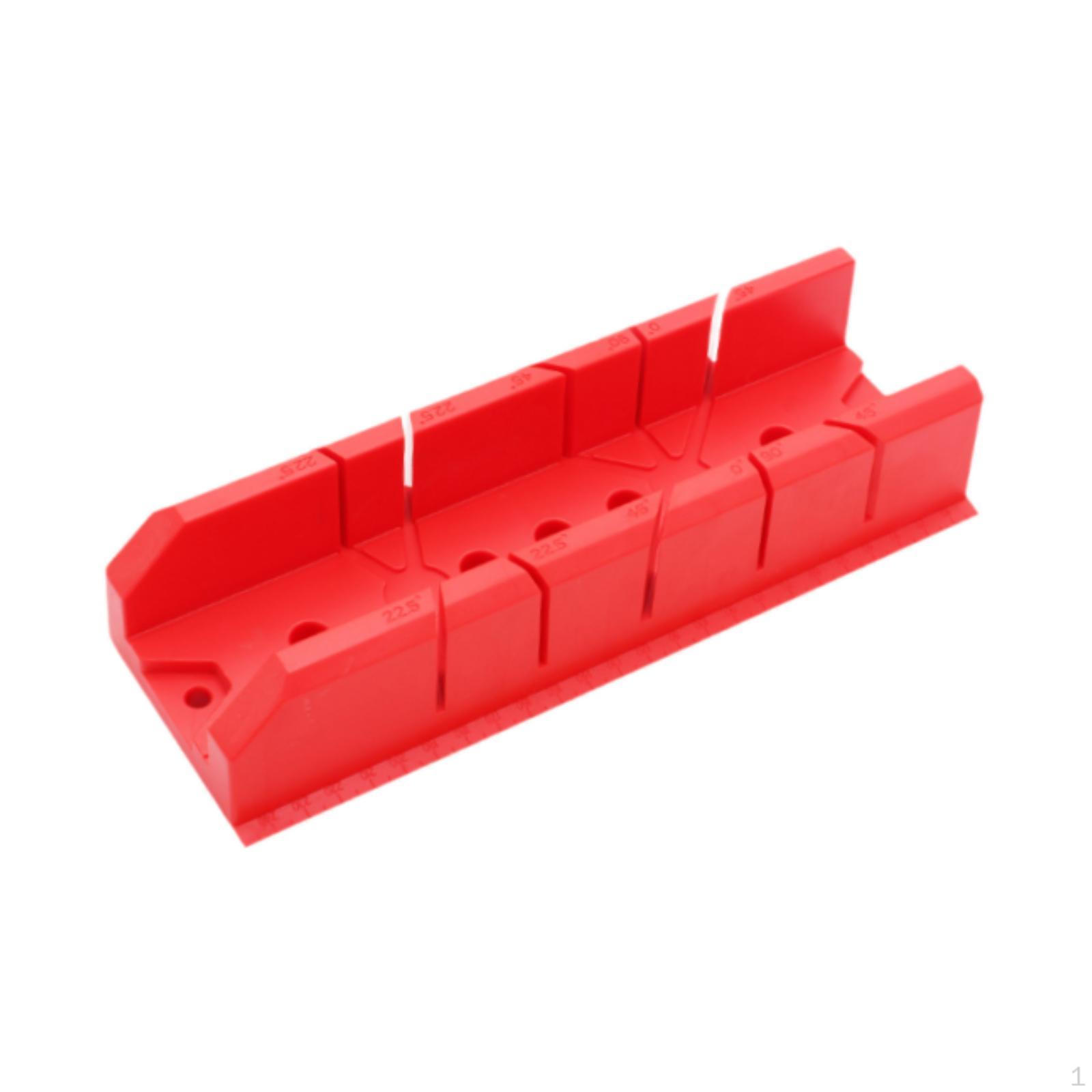 

Hand Saw Box for Wood Cutting with Mitre Guide DIY Projects 10inch_Red
