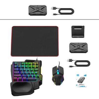 Mobile Game Keyboard Mouse Converter For Smartphone Tablet High Sensitivity ABS Material