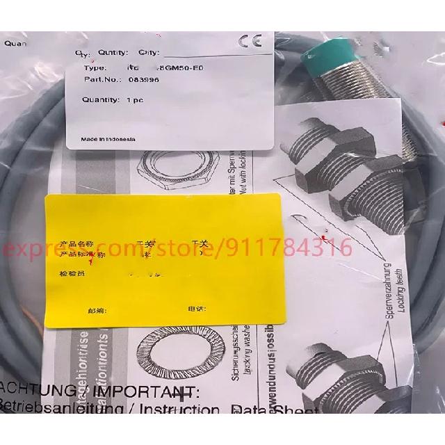 3pcs New P+F proximity switch NBB8-18GM50-E0 NBN8-18GM50-E3 NBN8-18GM50-E0 NBB5-18GM50-E0 Sensor