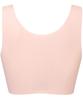 Cotton Blend Comfortable and Less Half Top KB1031 PO L [Wing/Wacoal] Non-wired Bra, Material, Beautiful, Stuffy, [Luxurious Cotton] Women's