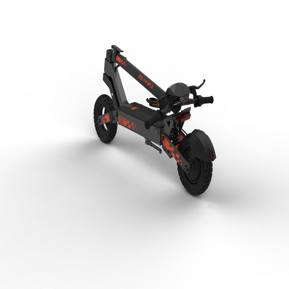 KuKirin G2 800W 48V 15AH Electric Scooter Max Speed 45-50km/h 10 Inch Off-Road Tyres Lcd Display Range 55-60km Foldable Escooter- NO ABE.