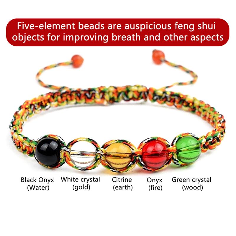 Braided  Lucky Bracelet Engry Healing Bangles Couple Jewelry Gift