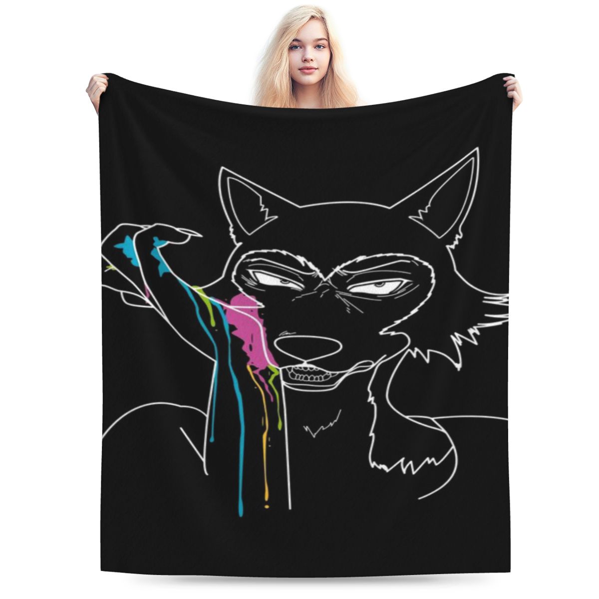 

Paint Personalized Soft Decorate Home An UltraSoft Micro Fleece Blanket 75x100cm 30x40in