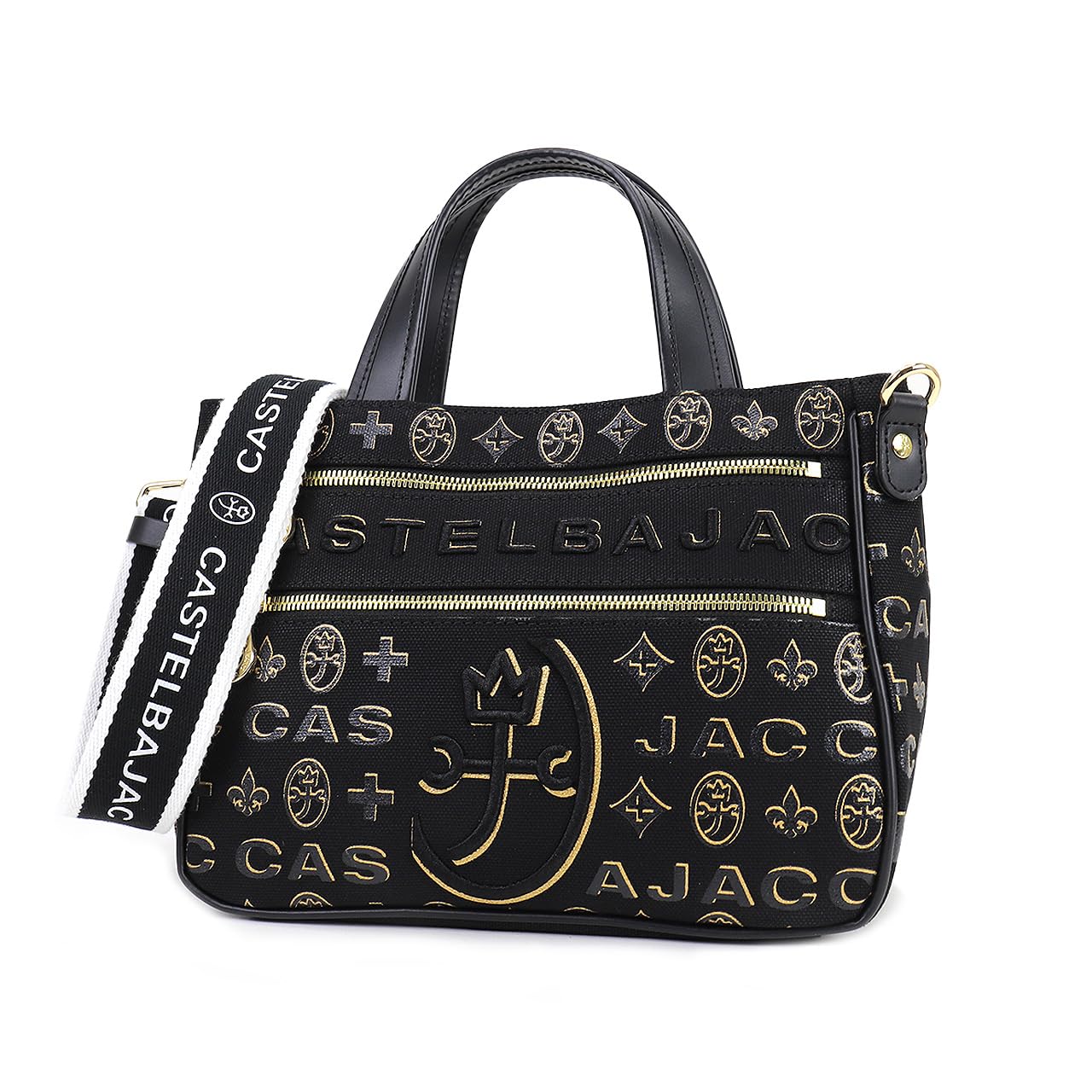 Castelbajac Cite Mini Tote Bag No89551 Black 21440₽