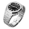 GA2100 Stainless Steel Watch Band Case Mod Kit Nailless Smooth Bezel Metal Strap Accessory for Ca...