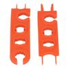 1 Pair Solar Spanner Wrench Assembly Panel PV Disconnect Removal Connector Tool Orange