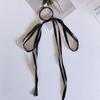 Korean Style Cute Ribbon Bow Elastic Hair Band for Girls Women Hair Rope Ties Headband Ponytail Holder Scrunchies Hair Accessory