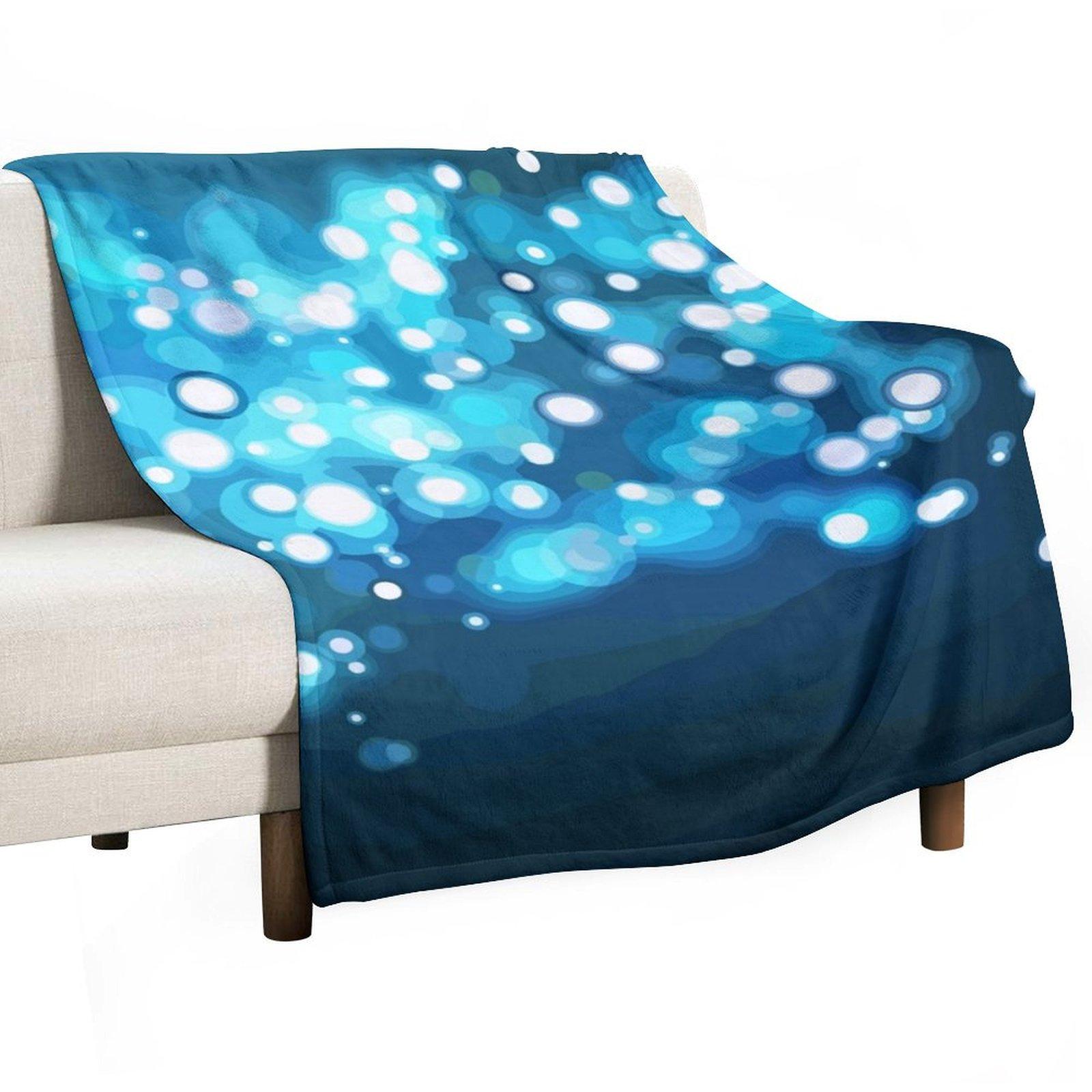 

blue velvet Throw Blanket Extra Large Throw decorative Tourist For Decorative Sofa Blankets 30x40in