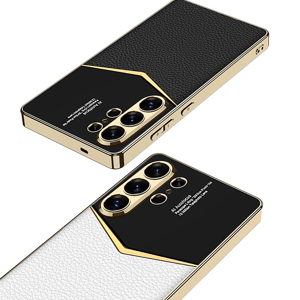 GKK Für Samsung Galaxy S26 Ultra Hüllen Galvanik PU + PC + TPU Handyhülle