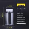 Clear Plastic Wide-Mouth Bottle for Liquid/Solid/Powder Storage, Bead Organizer, Medicine Container, 30ml.